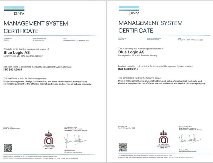 iso 9001%2c 14001 certificates